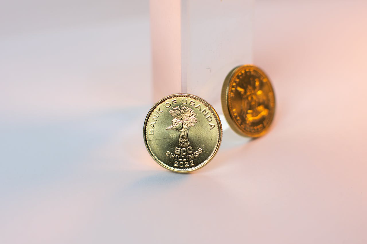 Mastering the First Impression: Your intriguing post title goes here Artistic shot of Ugandan coins featuring creative lighting and macro details, showcasing currency and financial concepts.